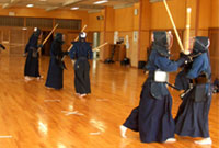 中学生スクール 剣道写真