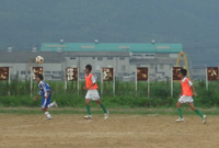 中学生スクール サッカー写真